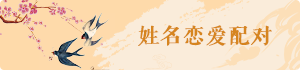 姓名配對